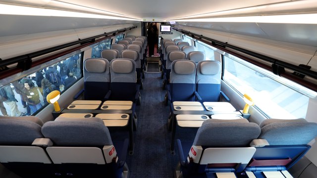 « Un wagon-bar sur 2 étages » : découvrez l’intérieur du futur TGV
