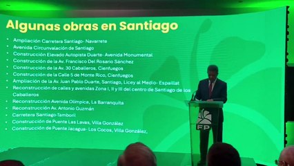 Leonel destaca el valor de las obras que construyó