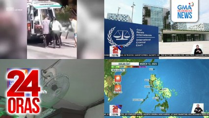 24 Oras: (Part 2) Guro, pinatay ng mister sa loob mismo ng paaralan; FPRRD, wala raw maalalang ginawang kasalanan; Mga sugatang pasahero sa MRT-3, atbp.