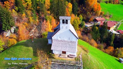 The Little White Church - Saint Hippolyt Chapel in Glaiten (South Tyrol)