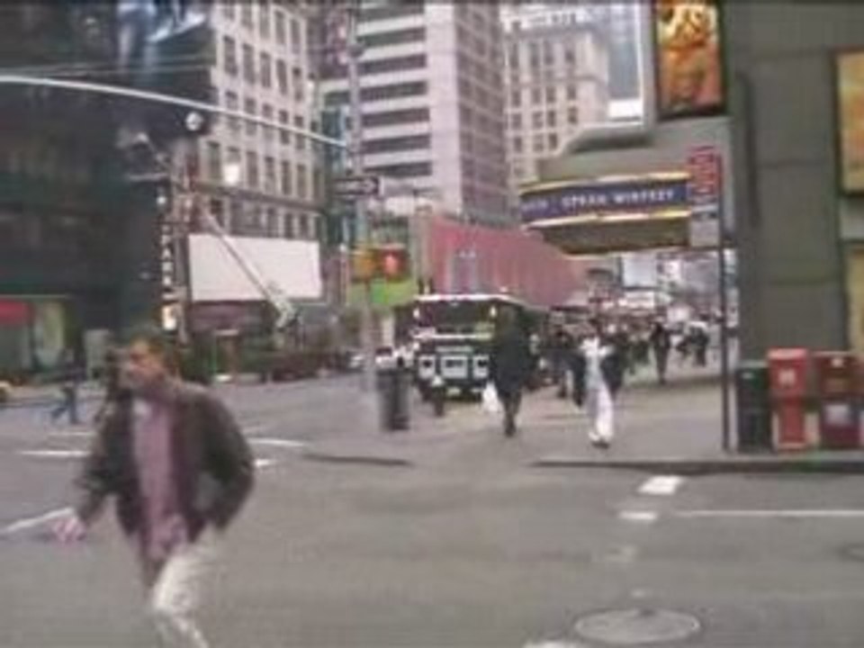 Une des rues de time square