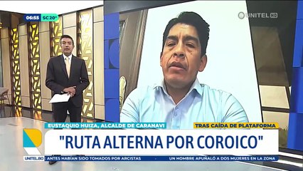Activan operativo para habilitar camino alterno para conectar a La Paz con Caranavi, el norte y Beni