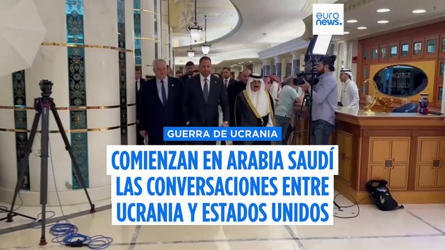 Un diálogo constructivo entre las delegaciones de Ucrania y Estados Unidos en Arabia Saudí