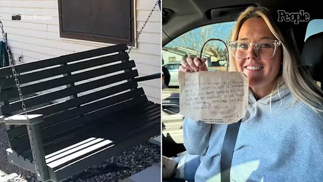 Woman Leaves Note at Late Dad's House Asking Owners to Buy Porch Bench. She Receives a Surprising Response (Exclusive)