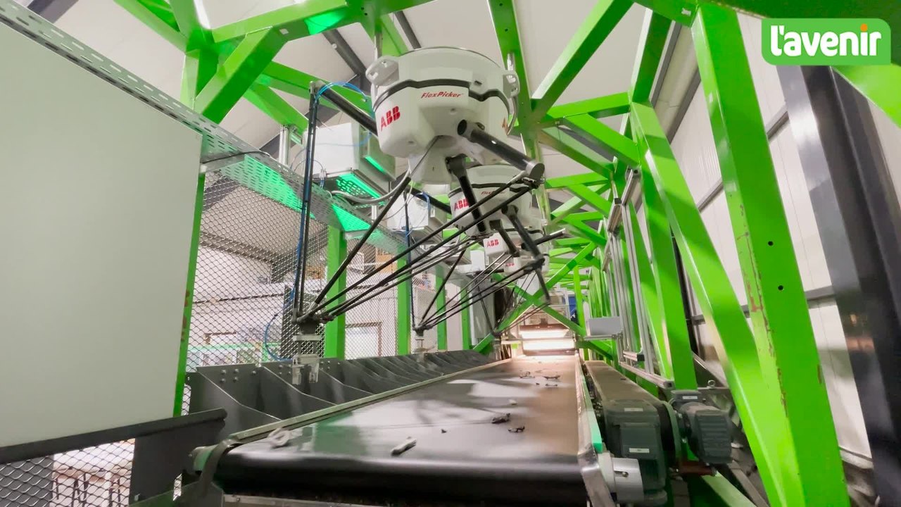 Matvision crée un robot trieur de déchets
