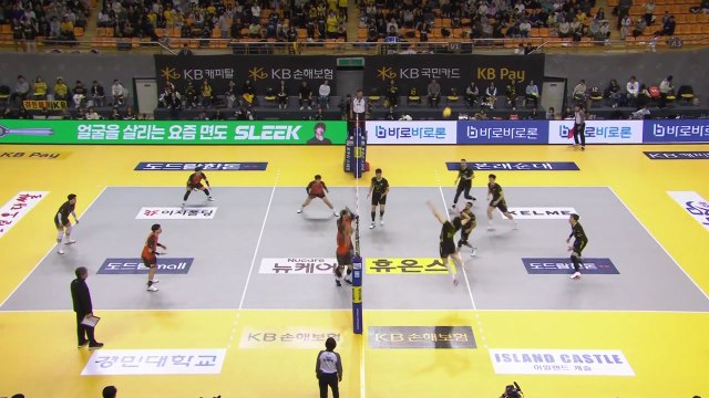 KB손해보험, OK저축은행 꺾고 2위 '성큼' / YTN