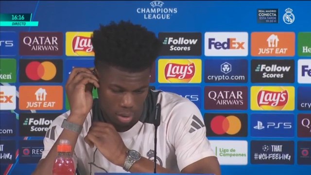 Rueda de prensa de Tchouameni | Atlético de Madrid - Real Madrid