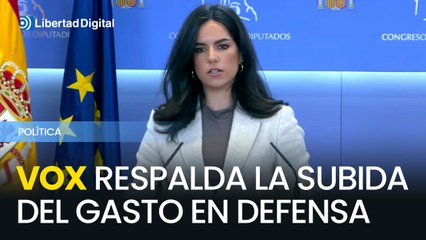 Vox apoya el aumento del gasto en Defensa, pero critica la falta de enfoque en las necesidades reales de los españoles