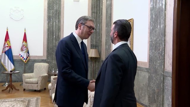 Donald Trump's son visits Serbia, meets President Aleksandar Vucic