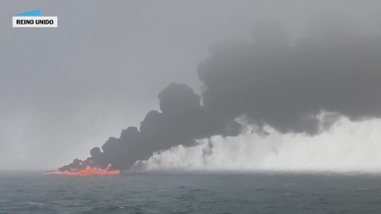 Reconstrucción: ¿qué se sabe del choque entre el carguero y el petrolero?