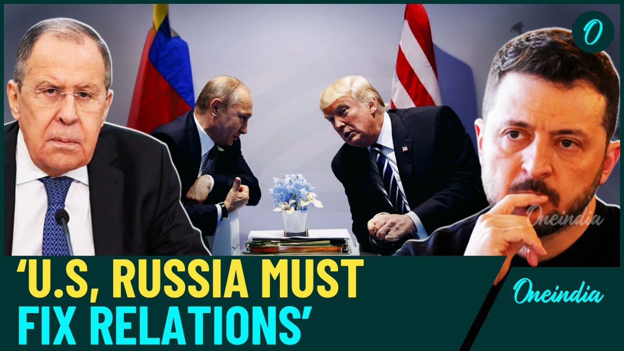 Russia-US Ties: Lavrov Urges Normalization, Says Zelensky Seeks Nuclear Guarantees Before Ceasefire