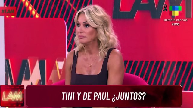 Ángel de Brito le preguntó sin filtros a Yanina Latorre por la sexualidad de Tini Stoessel