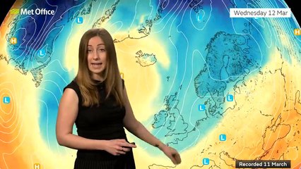 Met Office 14 Day weather outlook 11/03/2025