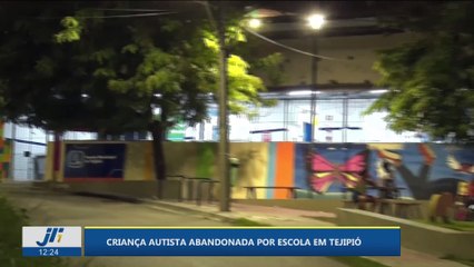 Criança autista abandonada por escola em Tejipió