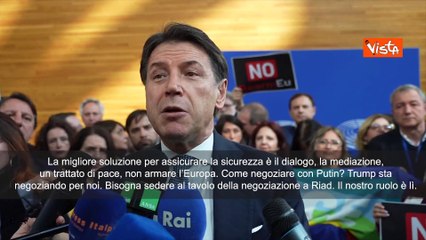 Conte: "Trump sta negoziando per noi. Ue deve sedersi al tavolo"