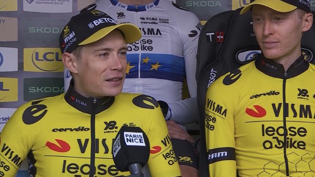 Cycling - Paris-Nice 2025 - Jonas Vingegaard : We are 1st and 2nd in GC, we want to keep it like this