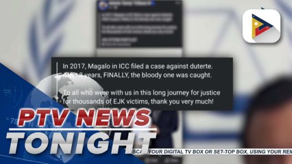 Former, current lawmakers react to arrest of former Pres. Duterte