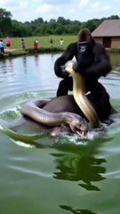 Gorilla pahuncha madad ke liye