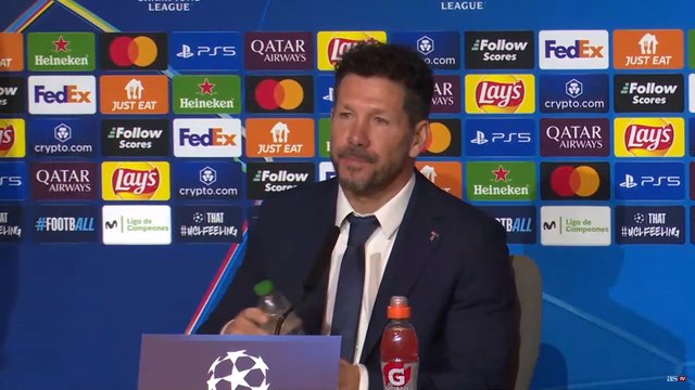 Simeone, rueda de prensa completa | Atlético de Madrid - Real Madrid