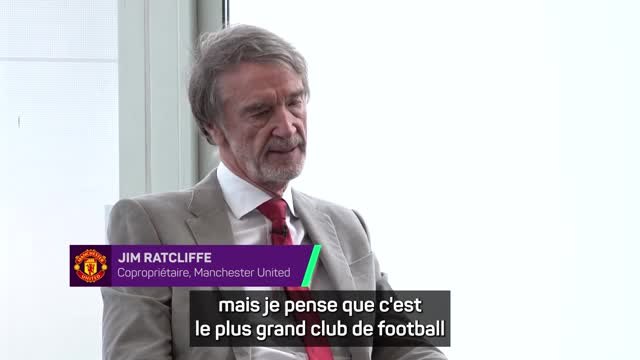 FOOTBALL : Premier League : Man. United - Ratcliffe veut construire le stade le plus emblématique pour le plus grand club de foot au monde