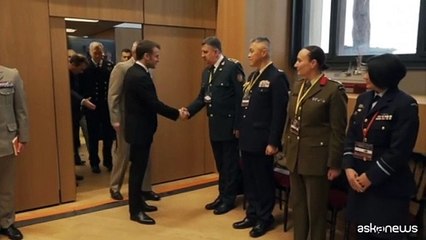 Macron incontra a Parigi i Capi di Stato Maggiore europei
