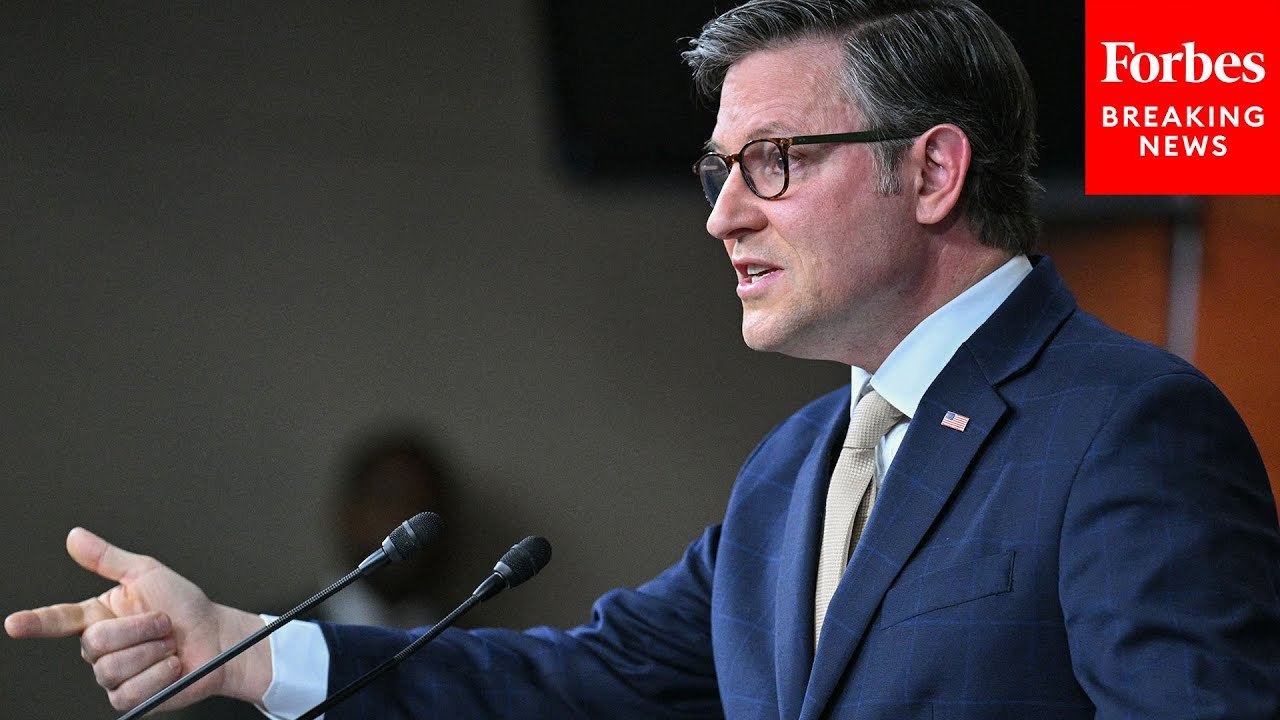 Speaker Mike Johnson Accuses Dems Of Lying About CR: 'Every Single Word Of That Is A Lie'