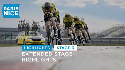 Paris-Nice 2025 - Stage 3 - Extended Highlights