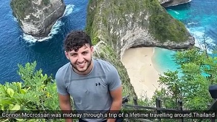 Doctors thought I had a tropical virus after I fell in Thailand, but it turned out to be a brain tumour