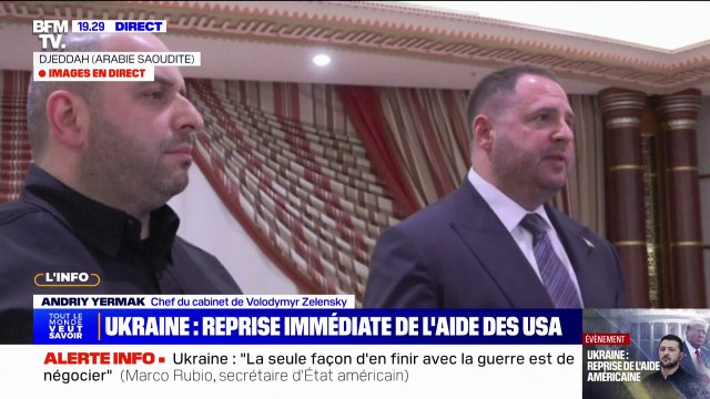 Andriy Yermal, conseiller de Volodymyr Zelensky: les Russes ont commencé la paix, on va voir s'ils veulent la finir