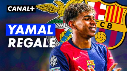 Le show Lamine Yamal face au Benfica- Ligue des champions 2024/25