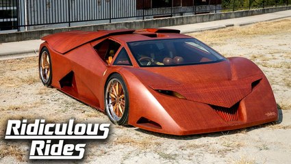 Splinter - The World's First Wooden Supercar