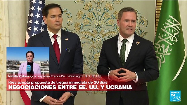 Informe desde Washington: Ucrania acepta propuesta de alto el fuego con Rusia