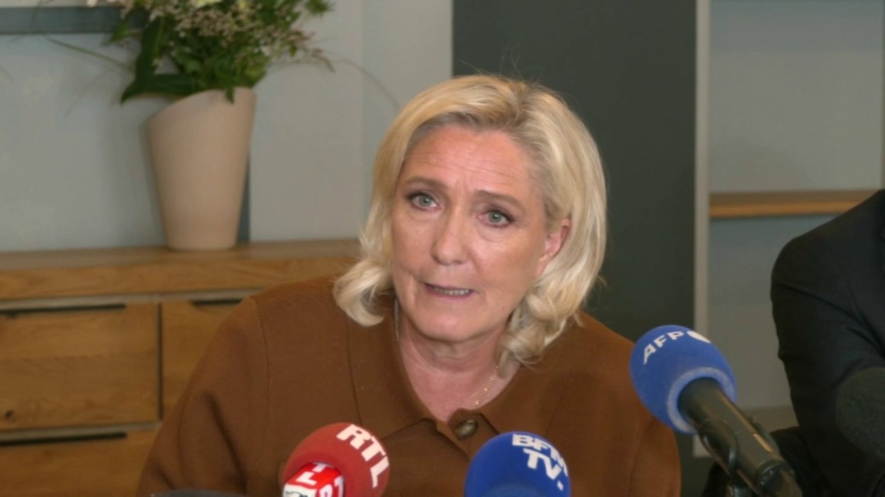 Guerre en Ukraine, Emmanuel Macron, États-Unis… Marine Le Pen répond aux journalistes