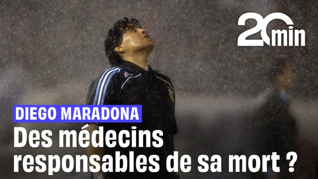 Des médecins responsables de la mort de Maradona ?