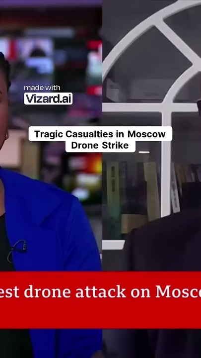 Moscow Mourns: Drone Strike Claims Tragic Lives ||