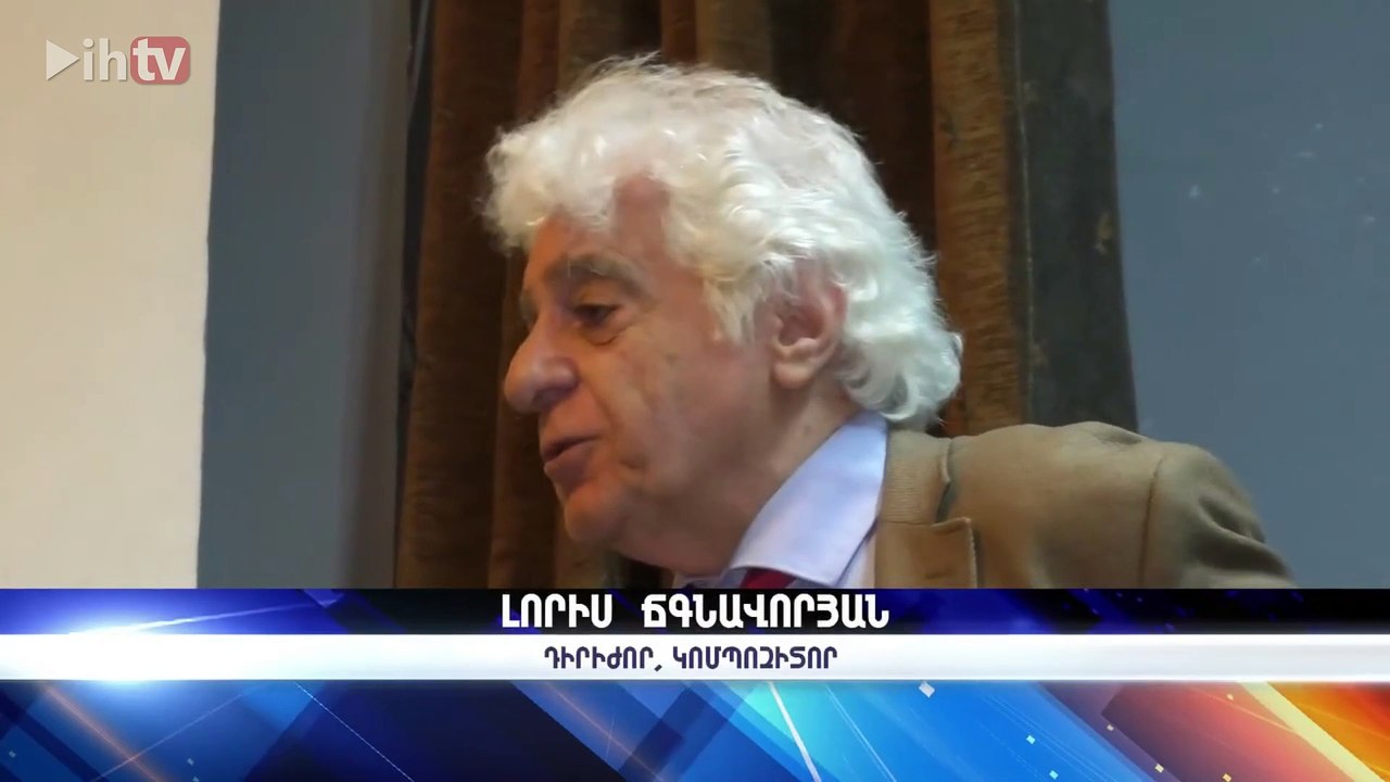 Loris Tjknavorian'sVisit to Gyumri-March 11,2025