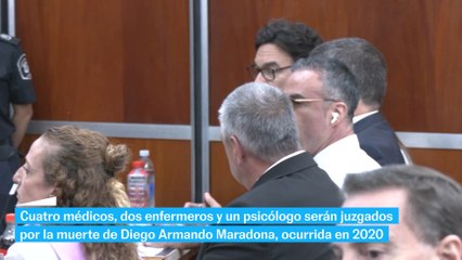 Arranca el juicio por la muerte de Maradona