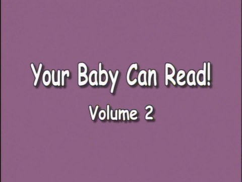 Your Baby Can Read Volume 2 (2003) Opening Intro (HD DVD Rip)