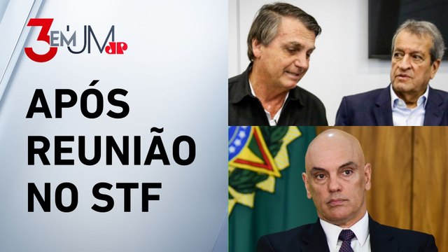 Moraes libera contato entre Bolsonaro e Valdemar Costa Neto