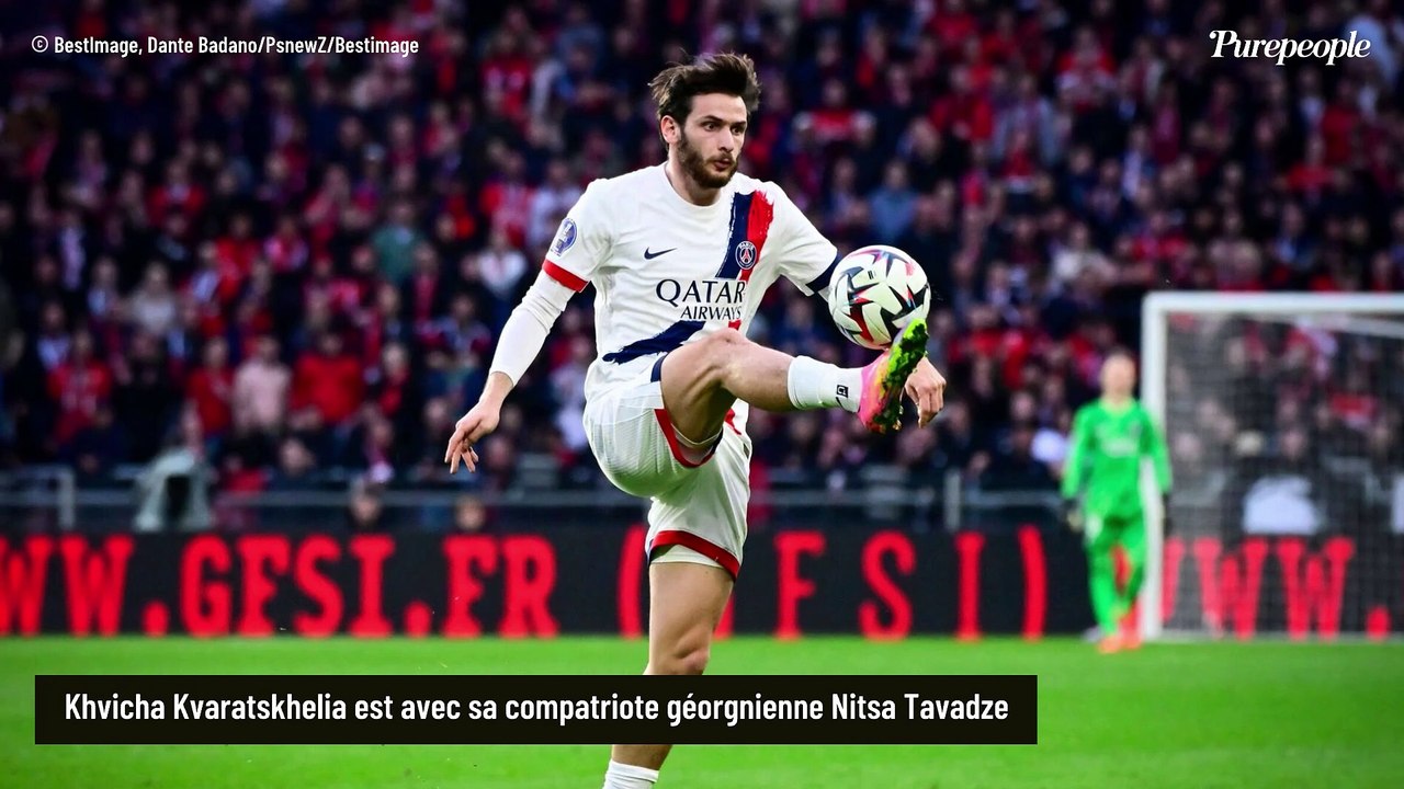 Khvicha Kvaratskhelia : Le superbe mariage traditionnel de la nouvelle star du PSG avec la ravissante Nitsa, mère de son fils