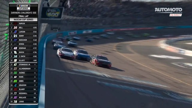 NASCAR Cup 2025 Phoenix Race Epic Finish Bell Win