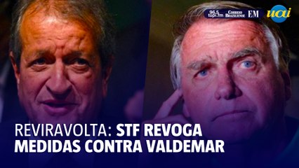 Moraes revoga restrição e Valdemar pode falar com Bolsonaro