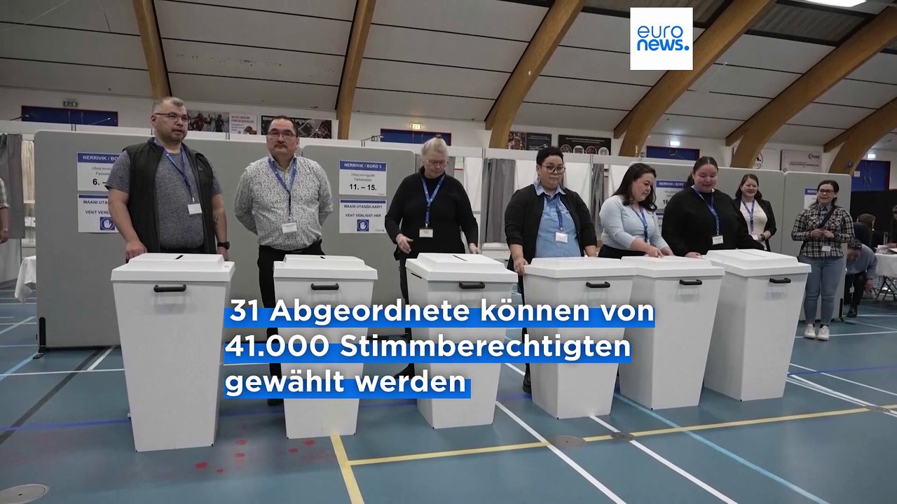 Nach Trump-Aussagen: Großes Interesse an den Parlamentswahlen in Grönland