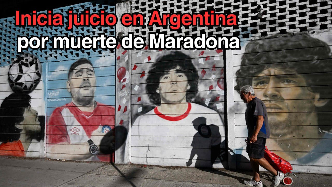 Comienza juicio en Argentina a siete profesionales de la salud por muerte de Maradona