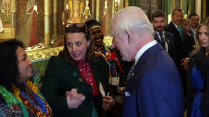 King attends Terra Carta Exhibition at Hampton Court Palace