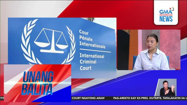 Panayam kay Atty. Kristina Conti, ICC Assistant to Counsel | Unang Balita