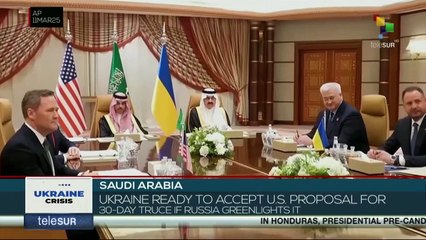 Saudi Arabia: Ukraine ready to accept u.s. Proposal for 30-day truce if Russia greenlights it