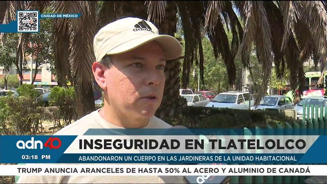 Vecinos de Tlatelolco piden mayor seguridad tras el hallazgo de una mujer sin vida en las jardineras