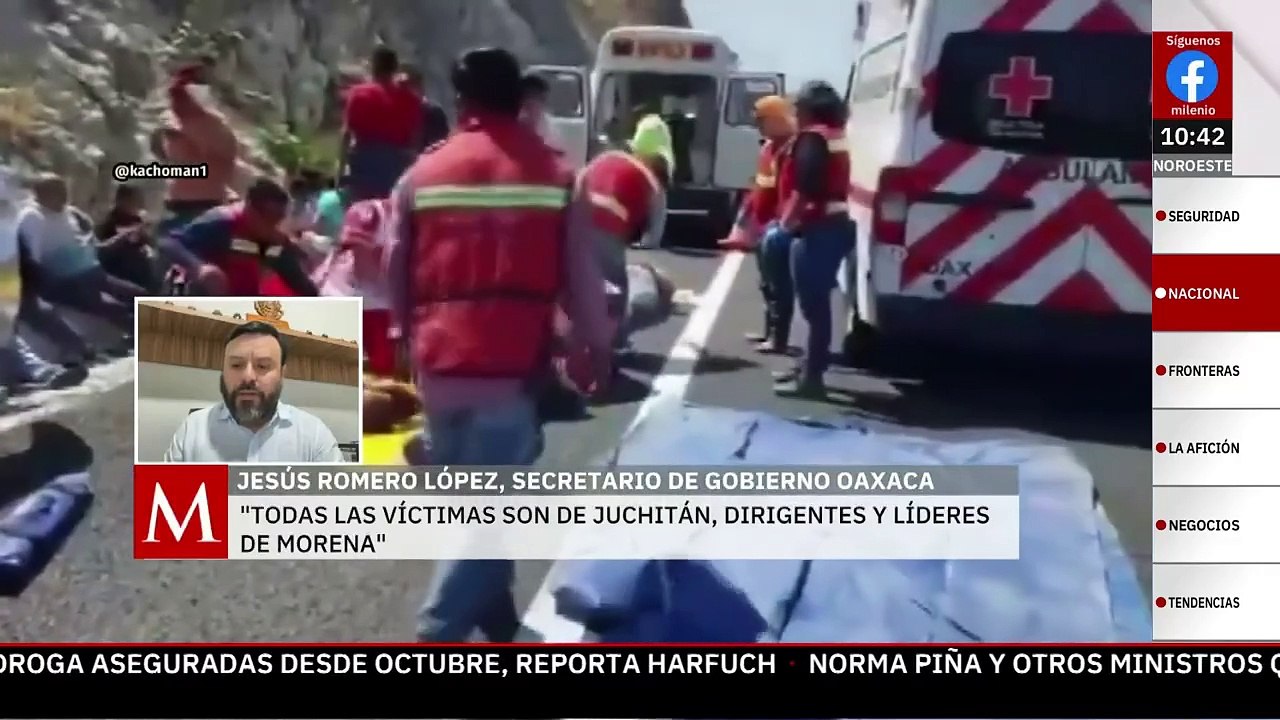Gobierno de Oaxaca cubrirá los costos de heridos y fallecidos en volcadura de autobús