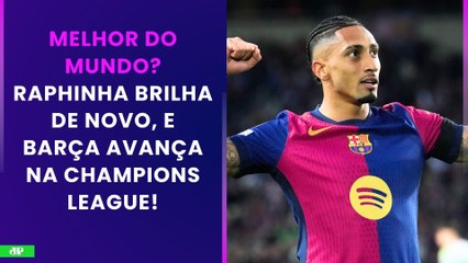 Raphinha FAZ HISTÓRIA, e Barcelona AVANÇA às QUARTAS da Champions League! | PÓS-JOGO